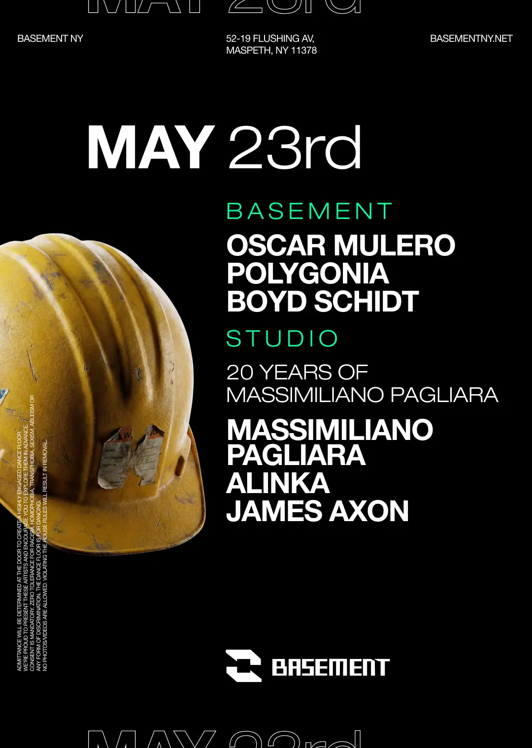 Oscar Mulero / Polygonia / Boyd Schidt / Massimiliano Pagliara / Alinka / James Axon
