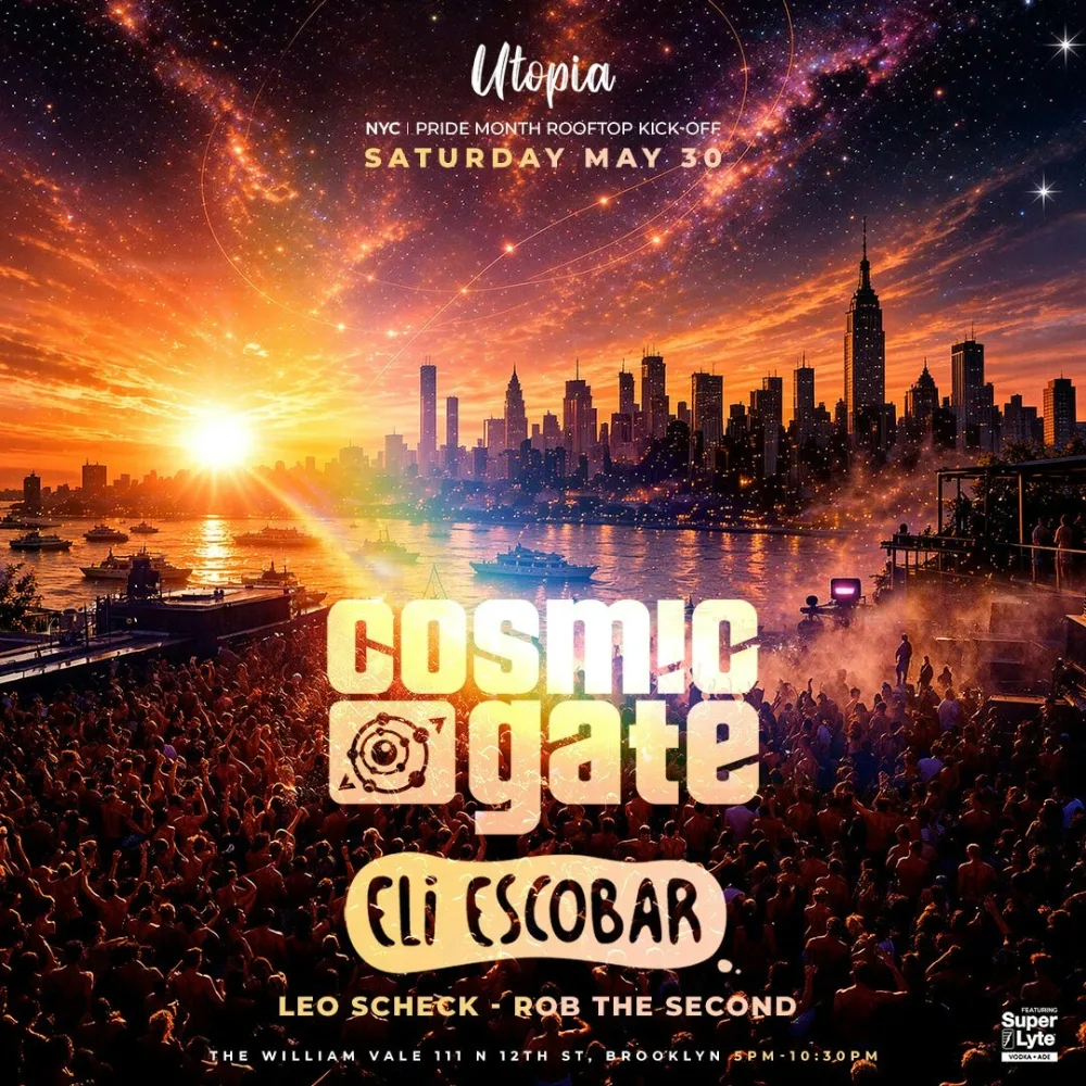 Cosmic Gate + Eli Escobar: Utopia NYC