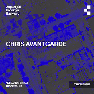 Teksupport: Chris Avantgarde