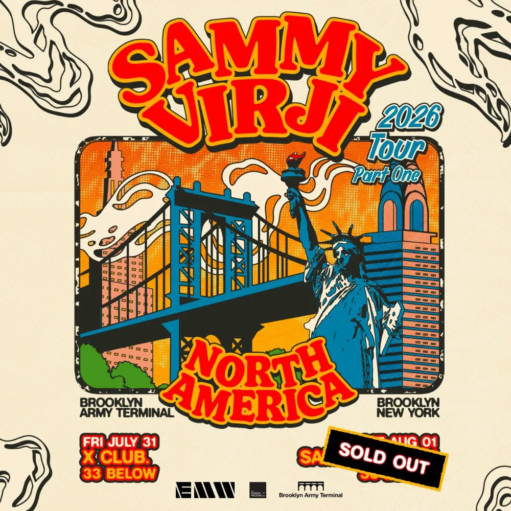 Sammy Virji North America Tour 2026 Part 1 (Saturday) SOLD OUT