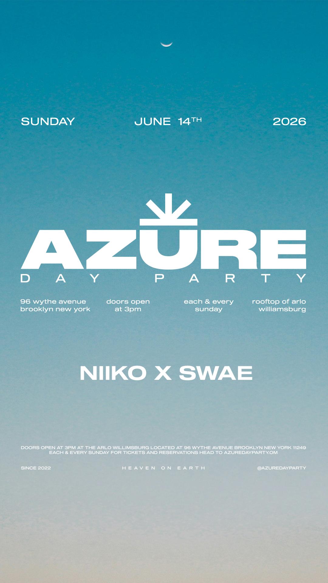 Azure Day Party June 14th