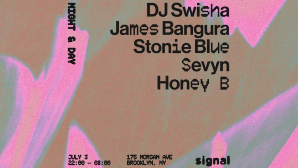 Night & Day: Dj Swisha, James Bangura, Stonie Blue, Sevyn