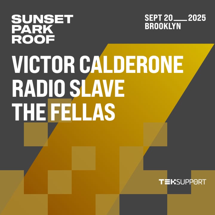 Teksupport: Victor Calderone, Radio Slave & The Fellas