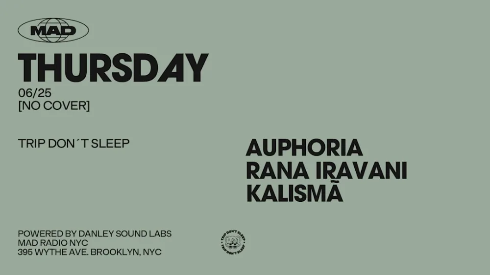 Trip Don't Sleep: Auphoria / Rana Iravani / Kalismã