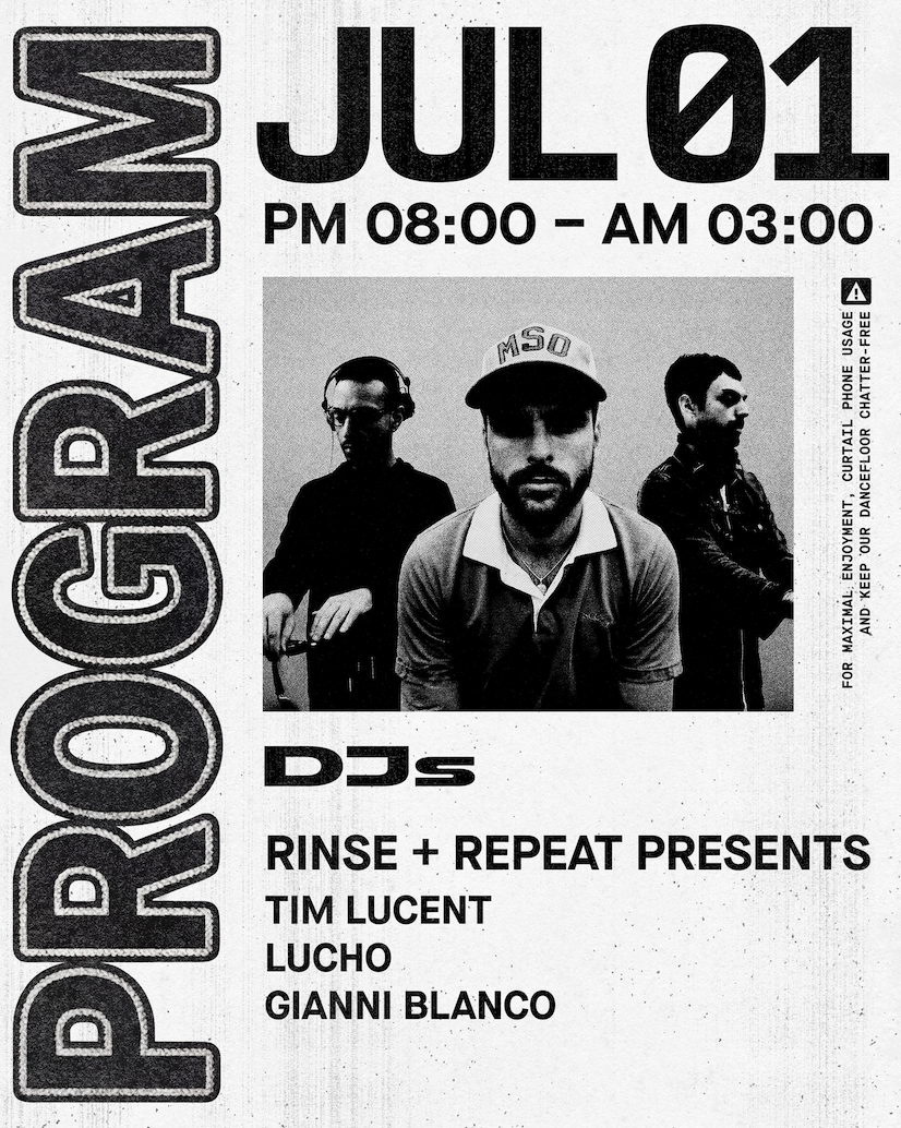 Rinse + Repeat presents: Tim Lucent