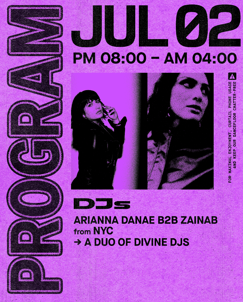 Outer Heaven presents: Arianna Danae b2b ZAINAB