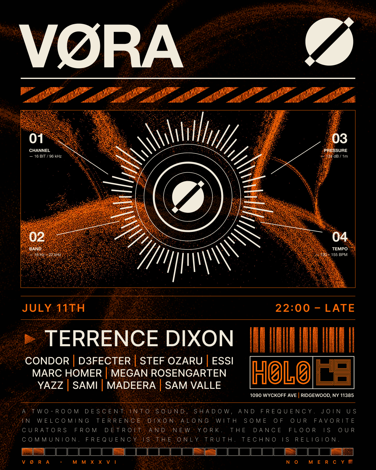 VØRA presents: Terrence Dixon