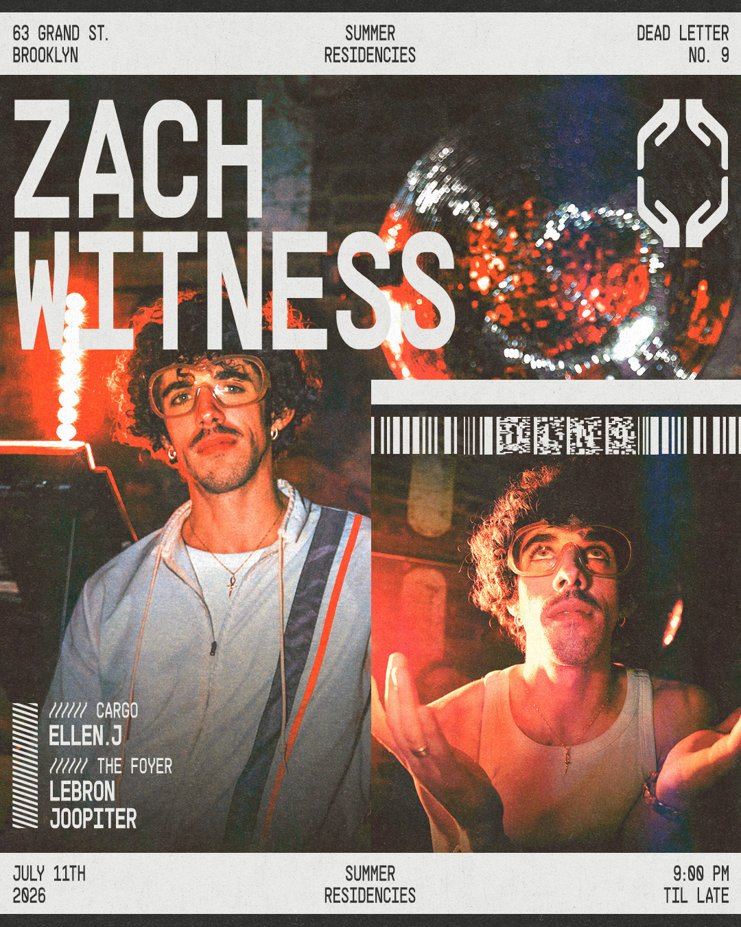 Zach Witness, ellen.j, LeBRON, Joopiter - Dead Letter No.9