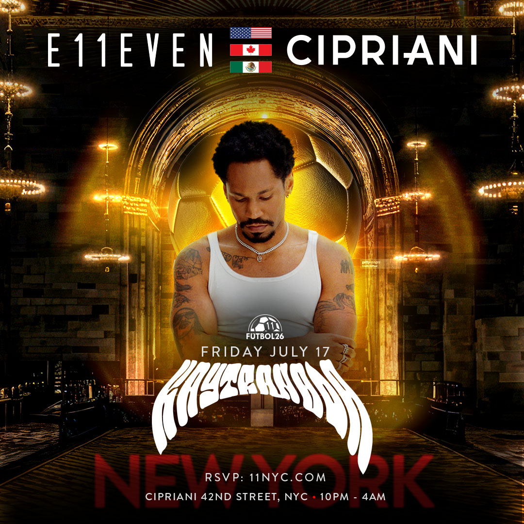 E11EVEN x Cipriani NYC: Kaytranada
