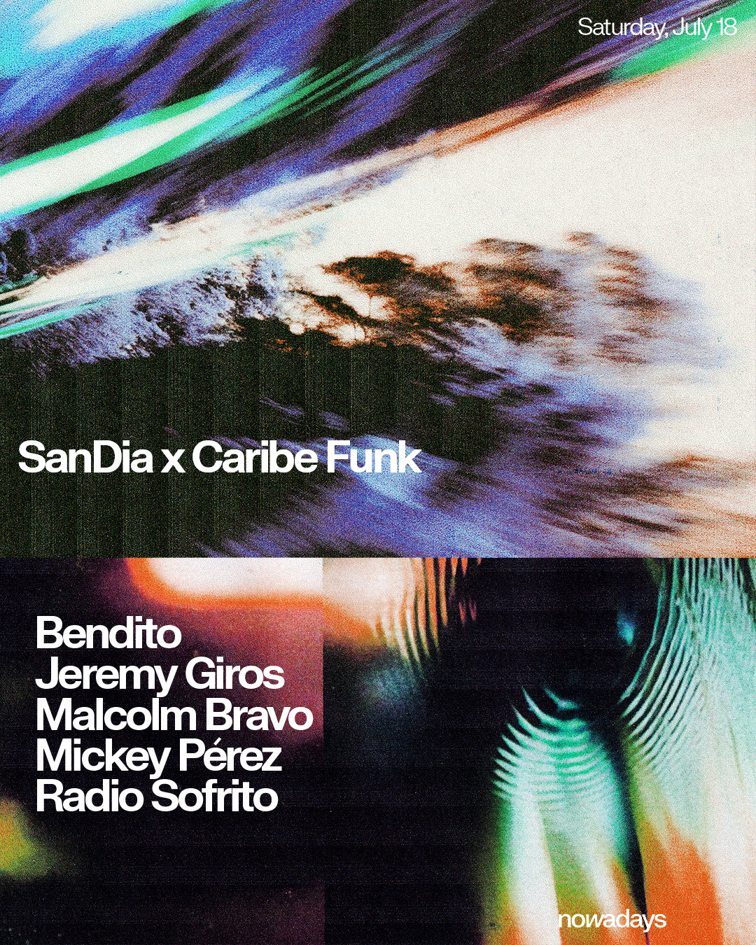 SanDia x Caribe Funk: Bendito, Jeremy Giros, Malcolm Bravo, Mickey Pérez, Radio Sofrito