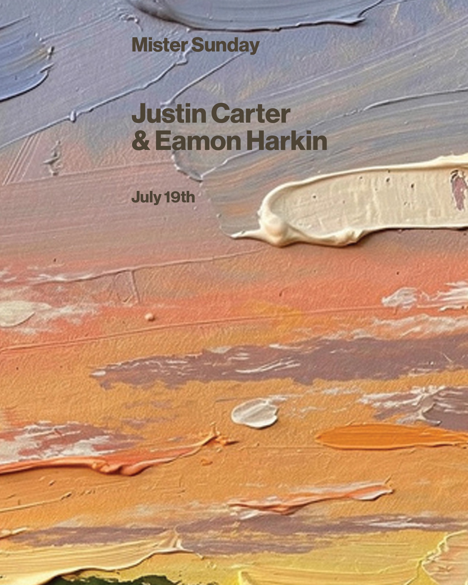 Mister Sunday  World Cup Final: Eamon Harkin and Justin Carter