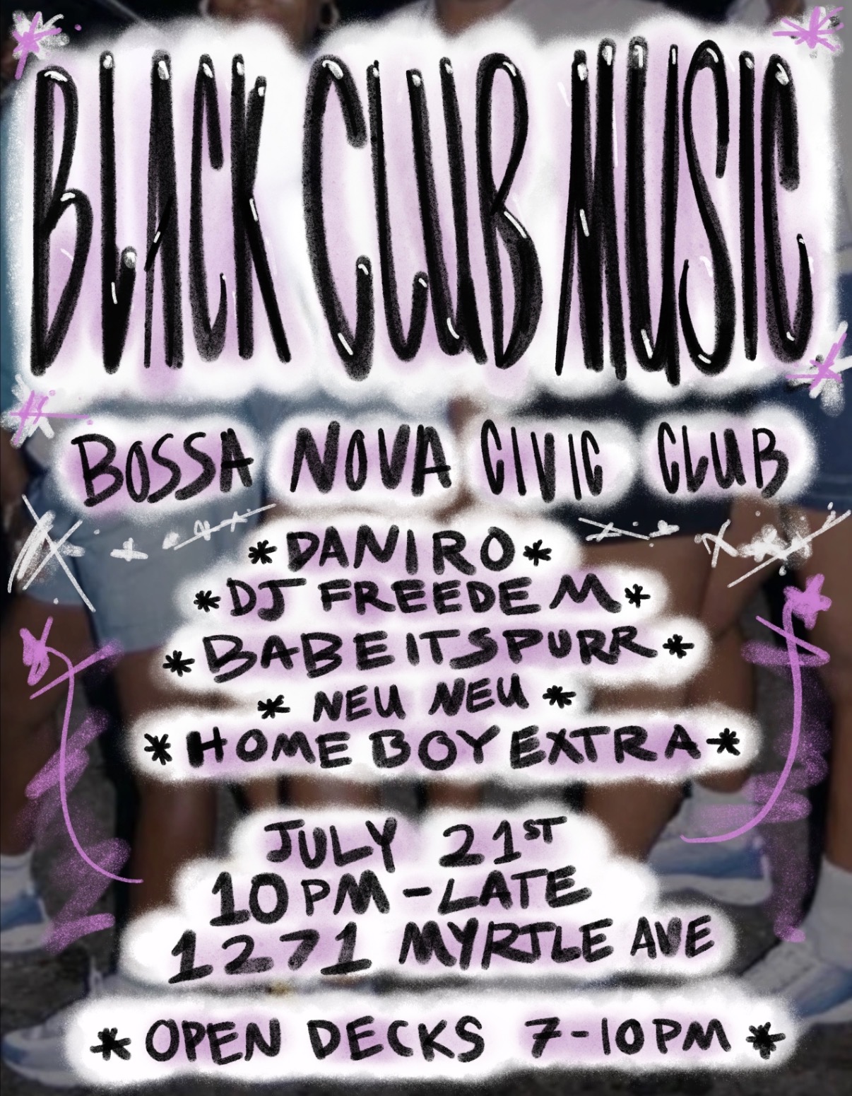 Shadow Work NYC: Open Decks + Club Takeover with Daniro, DJ Freedem, BABEITSPURR, NEU NEU, HBE
