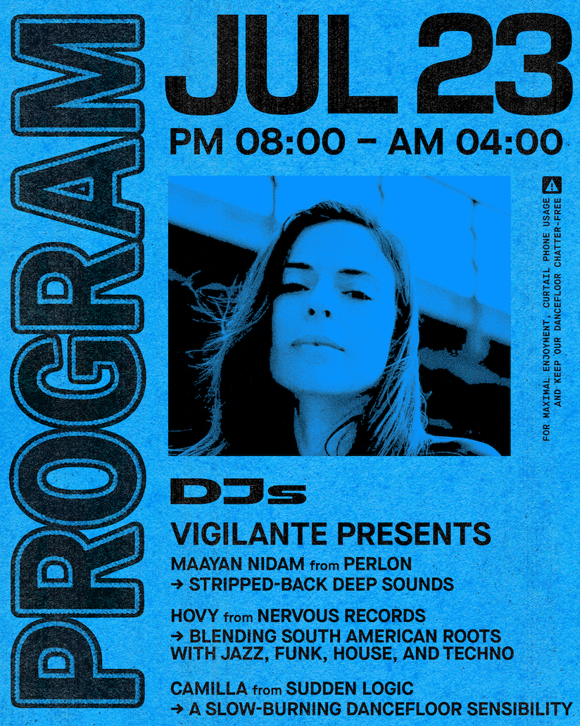 Vigilante presents: Maayan Nidaam