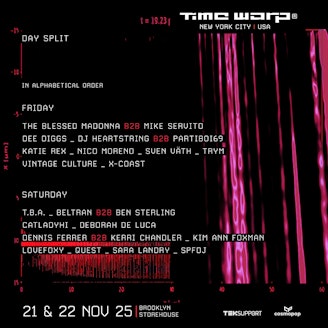 Time Warp US 2025 — Saturday