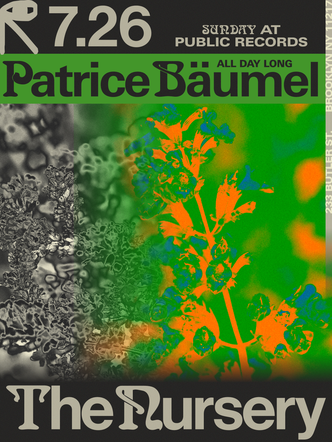 The Nursery: Patrice Bäumel All Day Long