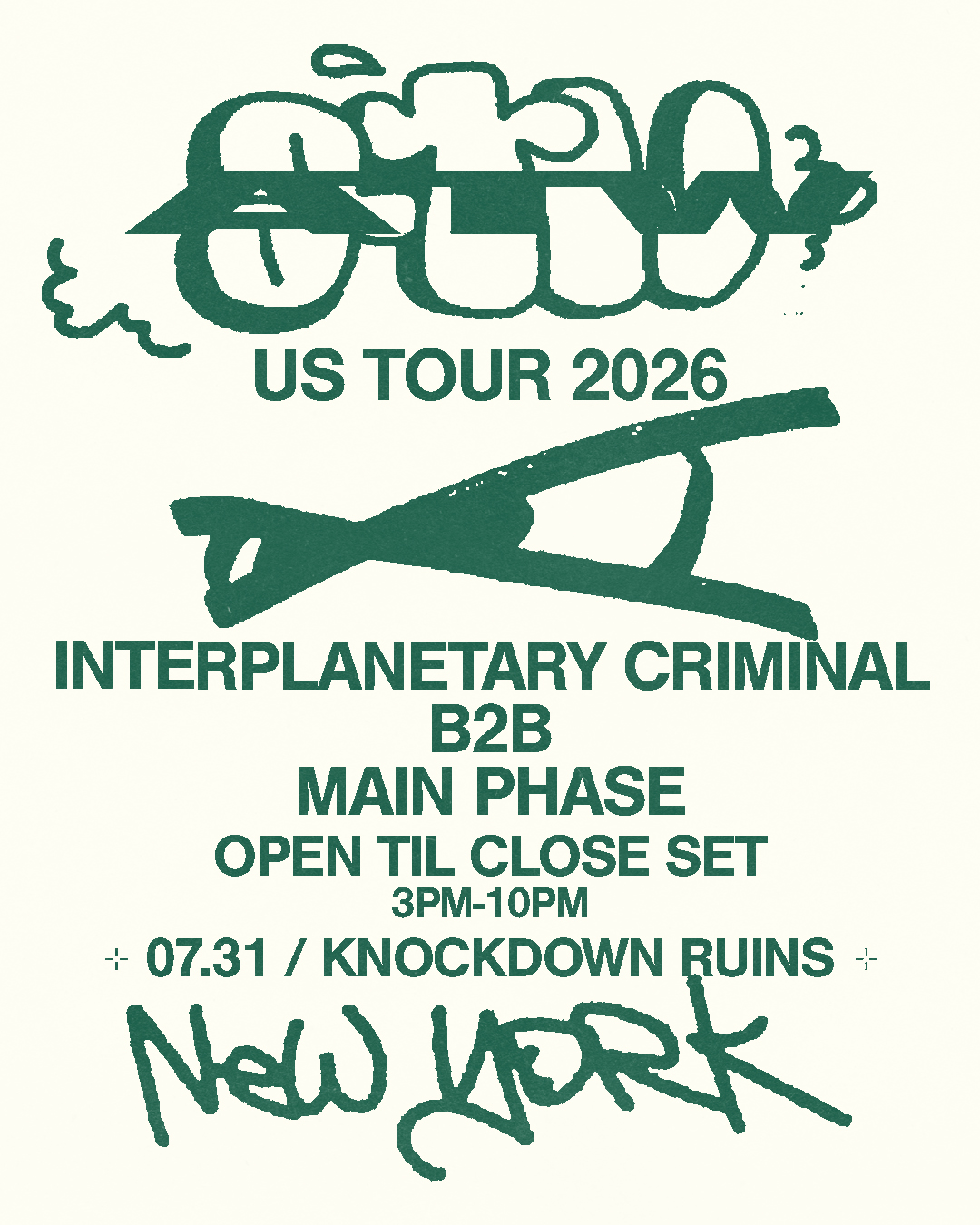 Interplanetary Criminal & Main Phase present: ATW New York