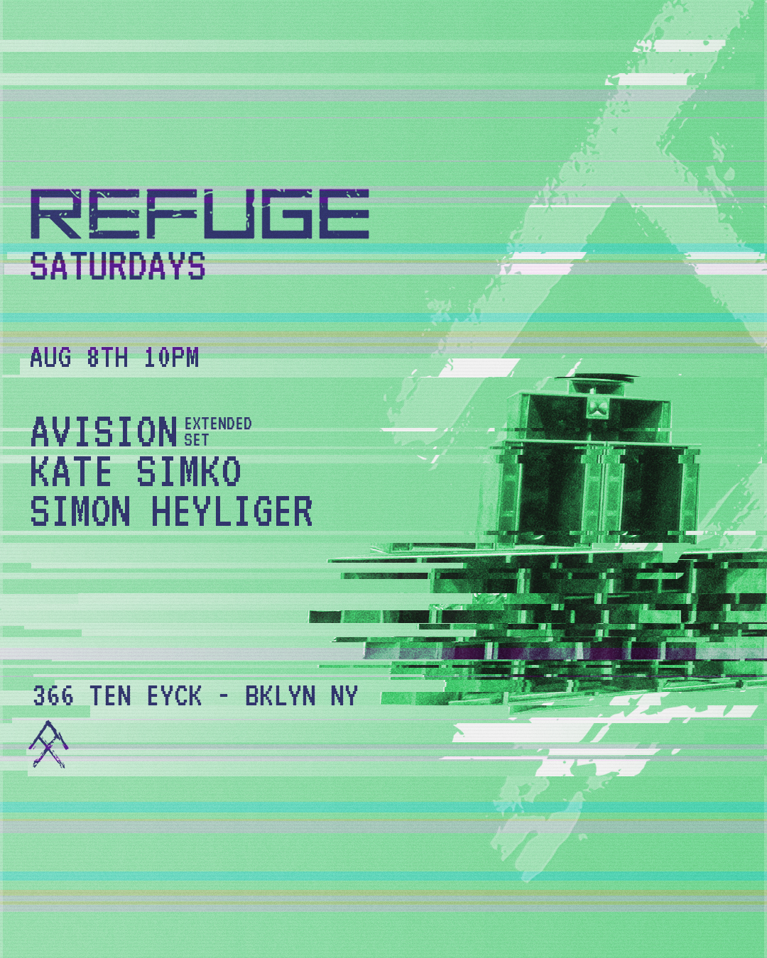 Refuge Saturday: Avision, Kate Simko & Simon Heyliger