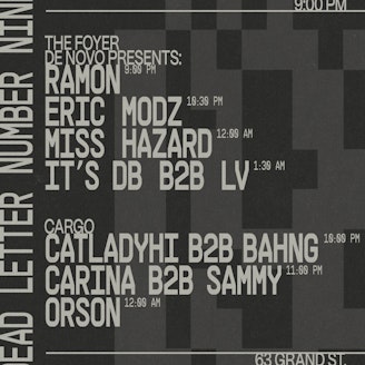 Orson, CatLadyHi, Bahng, Ramon, Eric Modz, Miss Hazard + more