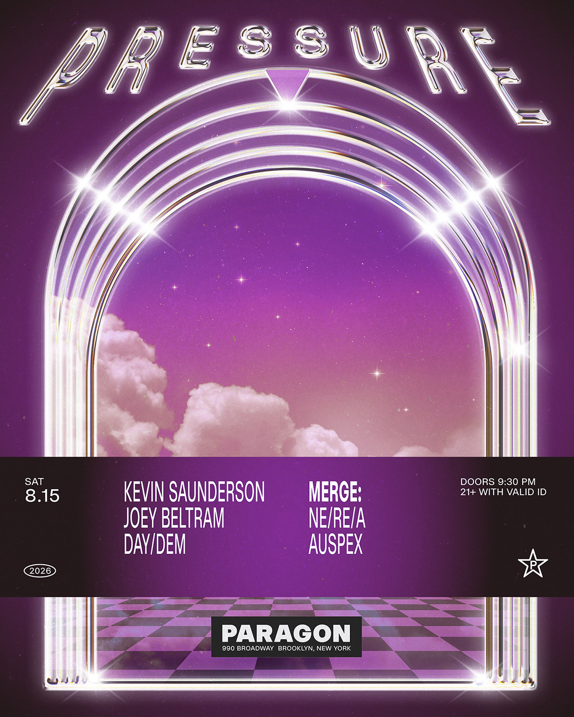 Pressure: Kevin Saunderson, Joey Beltram, DAY/DEM + MERGE