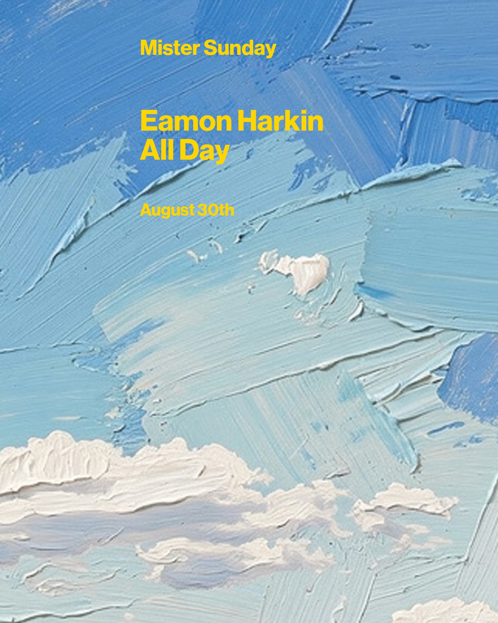 Mister Sunday: Eamon Harkin All Day