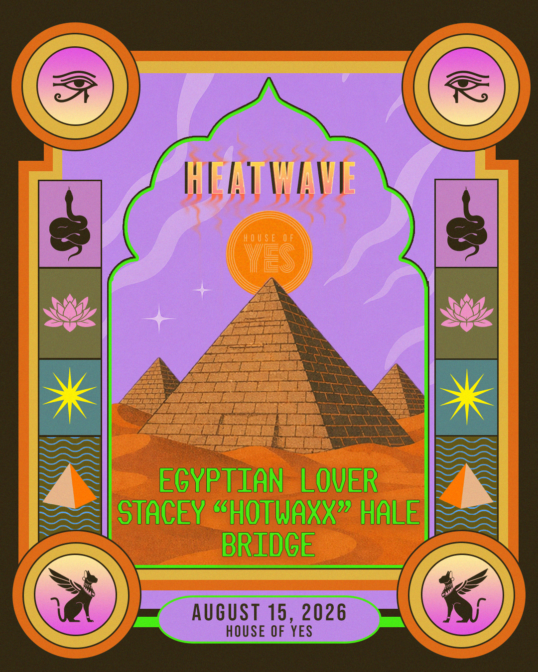 Heat Wave: Egyptian Lover, Stacey Hotwaxx Hale, Bridge