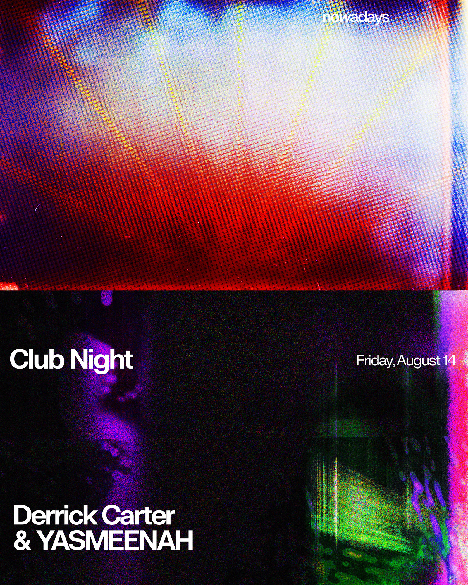 Club Night: Derrick Carter & YASMEENAH