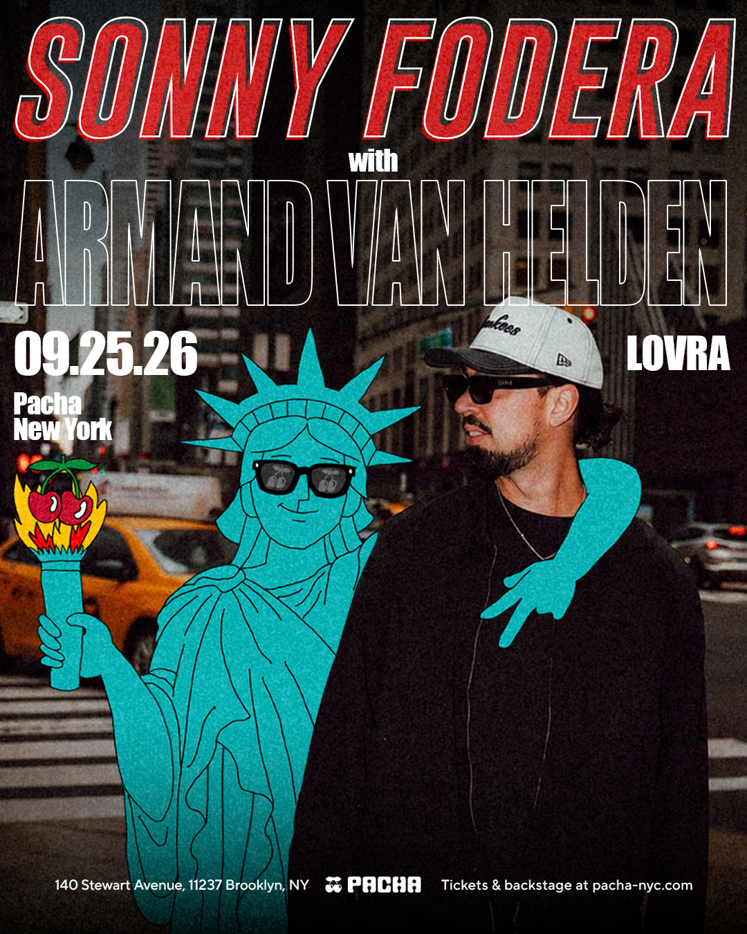 Sonny Fodera with Armand Van Helden