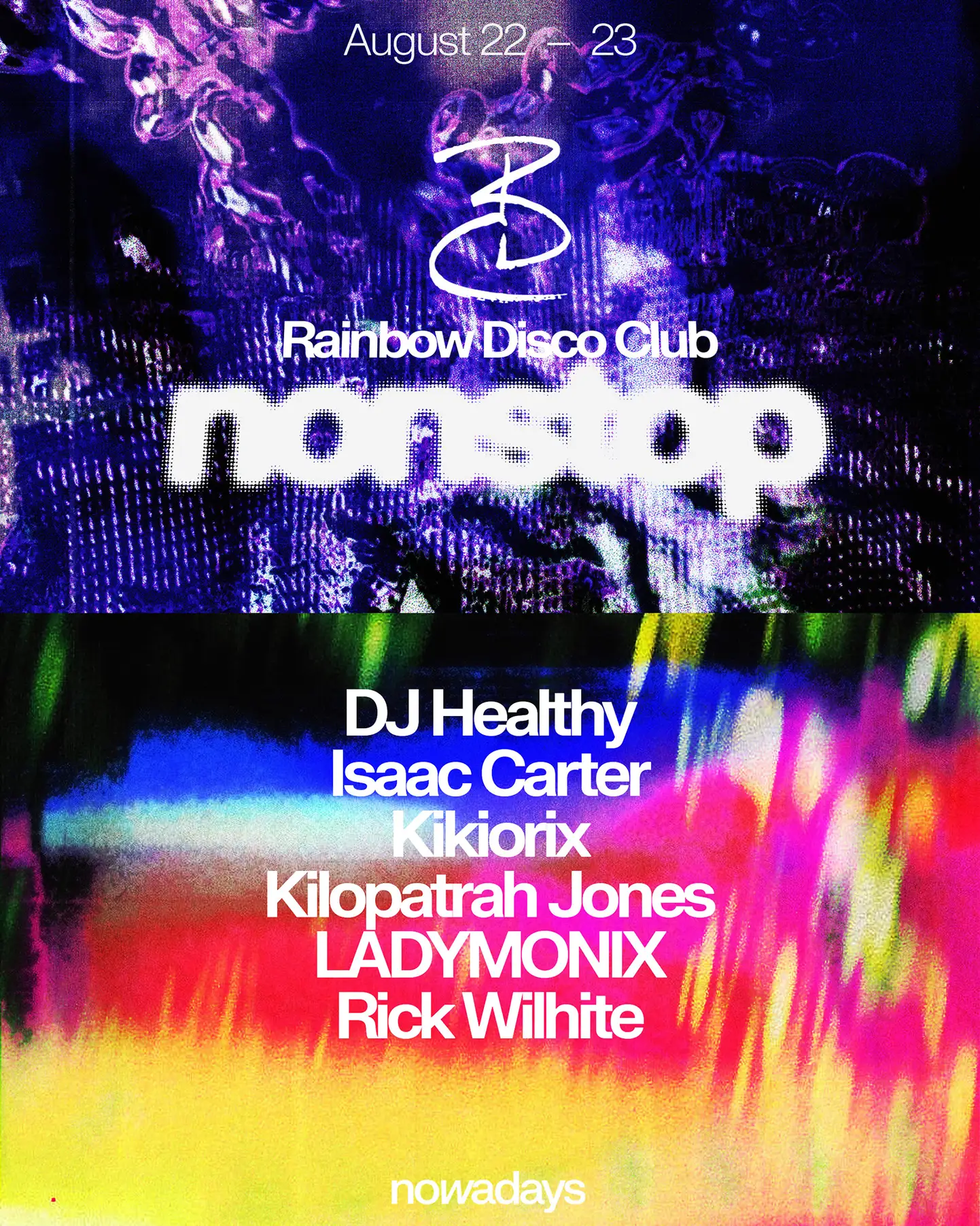 Rainbow Disco Club Nonstop: Isaac Carter, Kikiorix, Kilopatrah Jones, Rick Wilhite + more