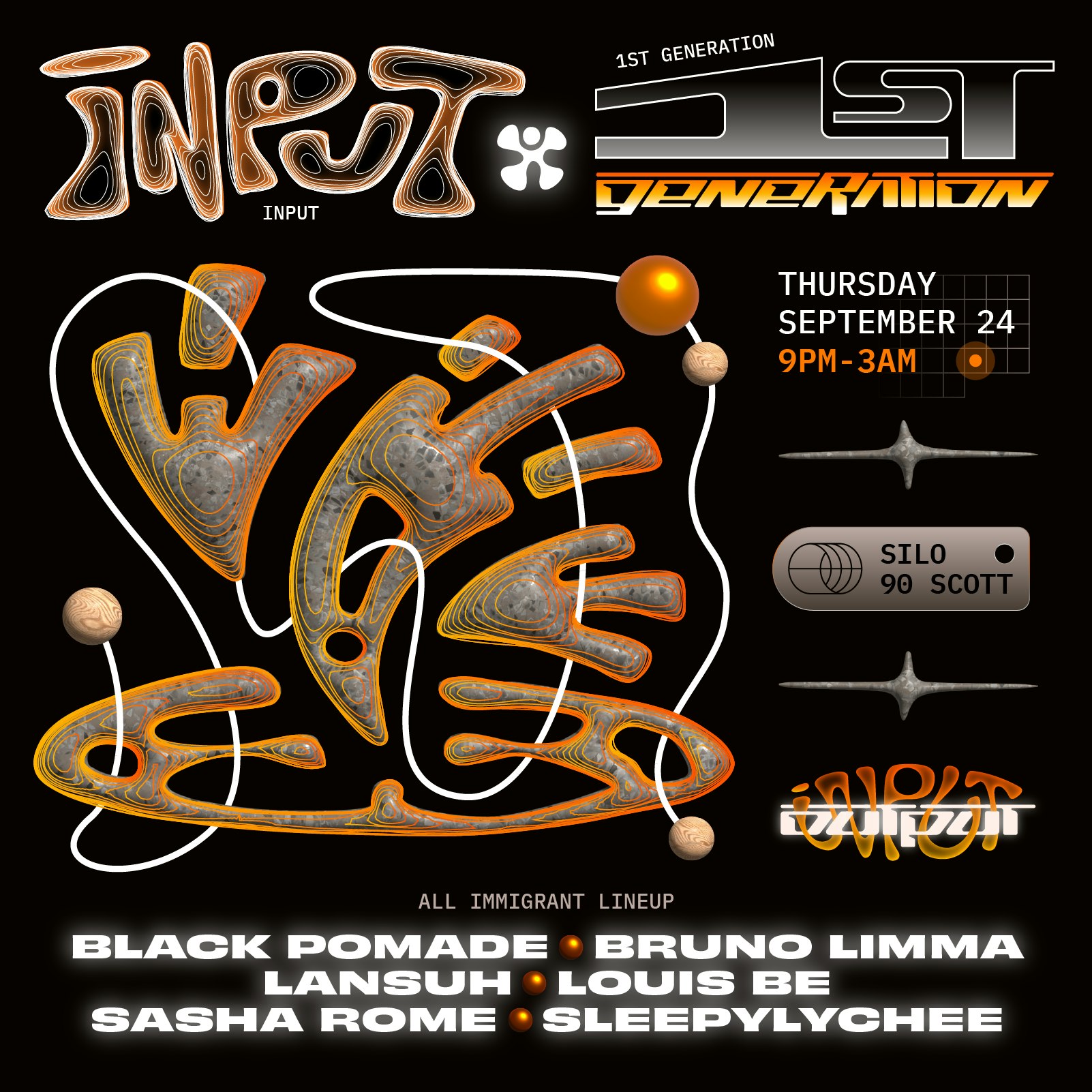 Input X 1st Generation (Main Room Event, Free with RSVP)