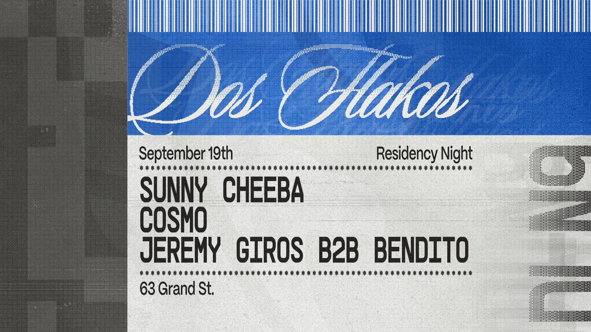 Dos Flakos, Jeremy Giros, Bendito, Sunny Cheeba, Cosmo - Dead Letter No.9