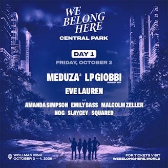 We Belong Here: Central Park (Fri)