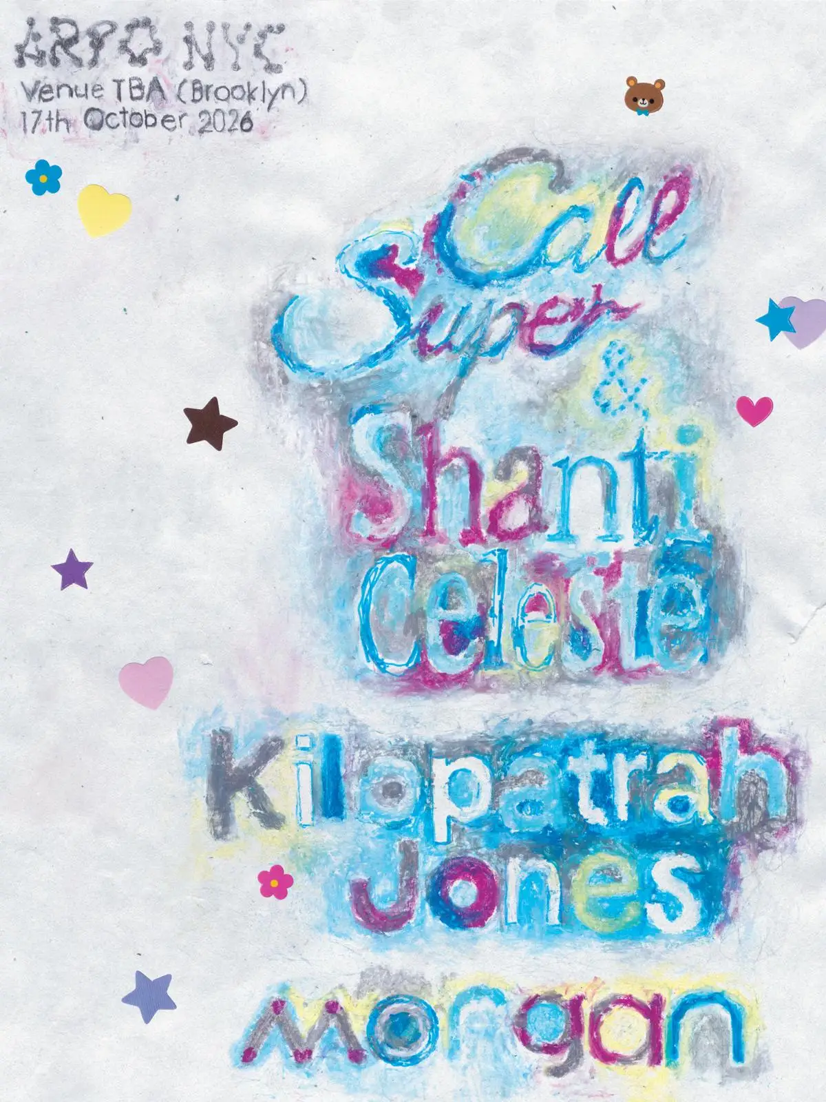 Golden Record NYC presents ARPO; Call Super, Shanti Celeste