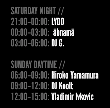 Halloween Nonstop: DJ Stingray, Convextion, Rene Wise, Juliana Huxtable, DJ Koolt + more
