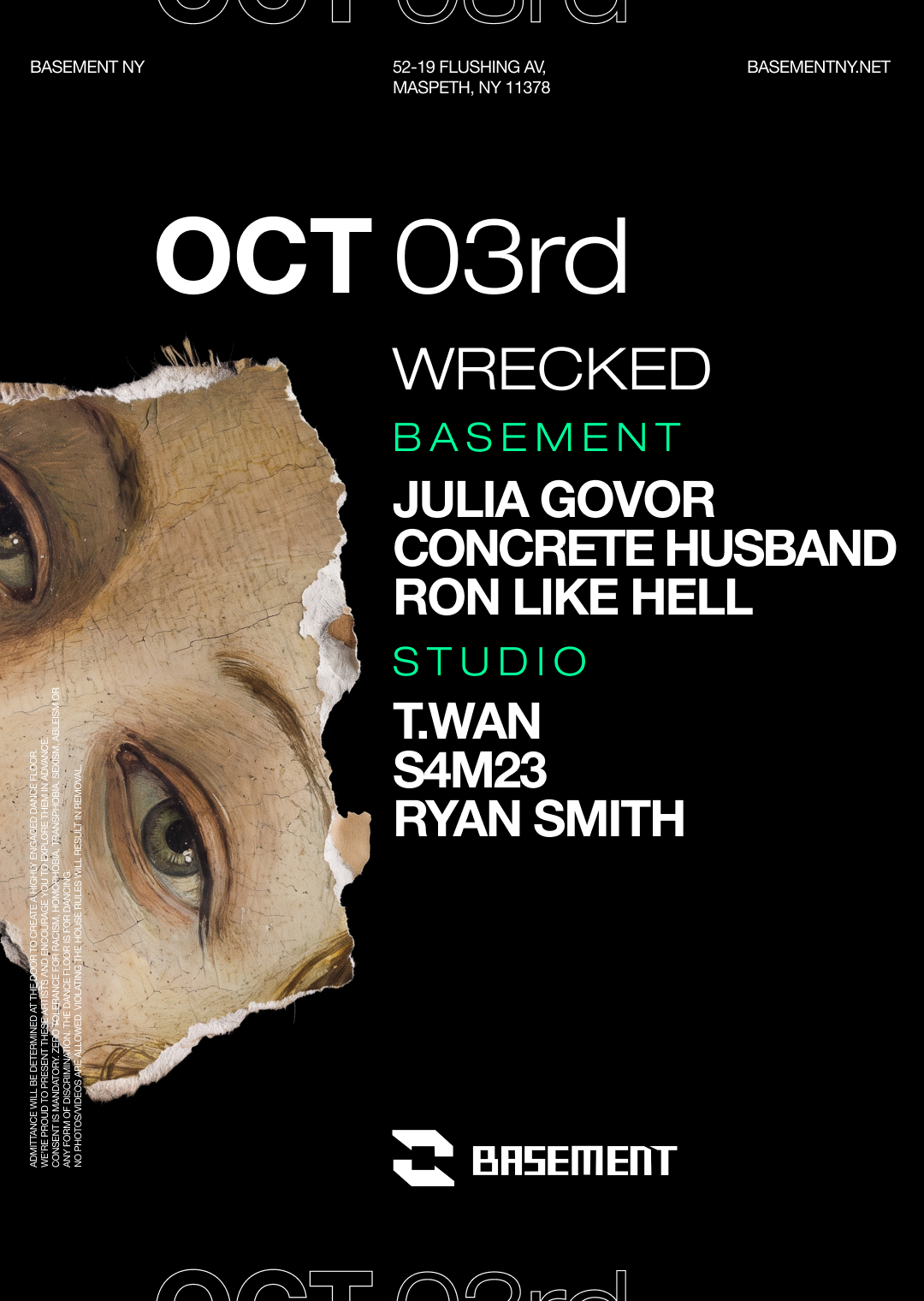 Wrecked: Julia Govor / Concrete Husband / T.Wan / S4M23 / Ryan Smith / Ron Like Hell