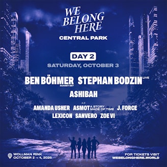 We Belong Here: Central Park (Saturday)