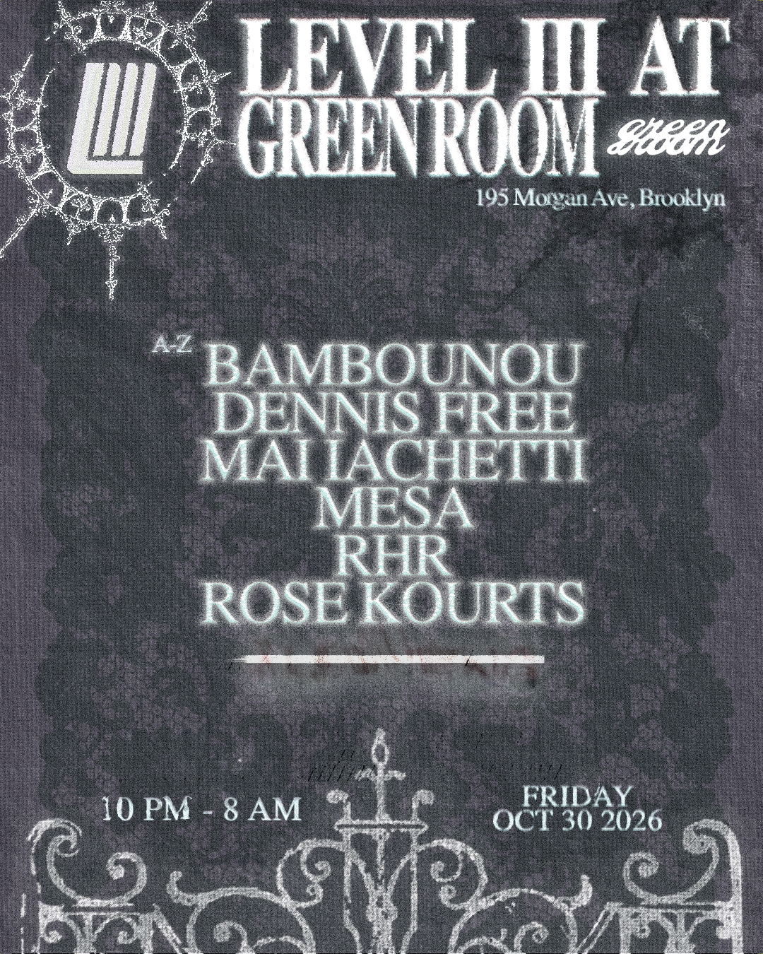 Level III Halloween: Bambounou, Dennis Free, Mai Iachetti, MESA, RHR, Rose Kourts