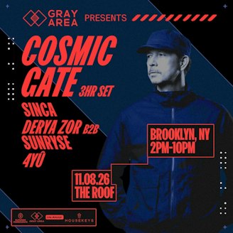 Cosmic Gate w. Sinca & Guests