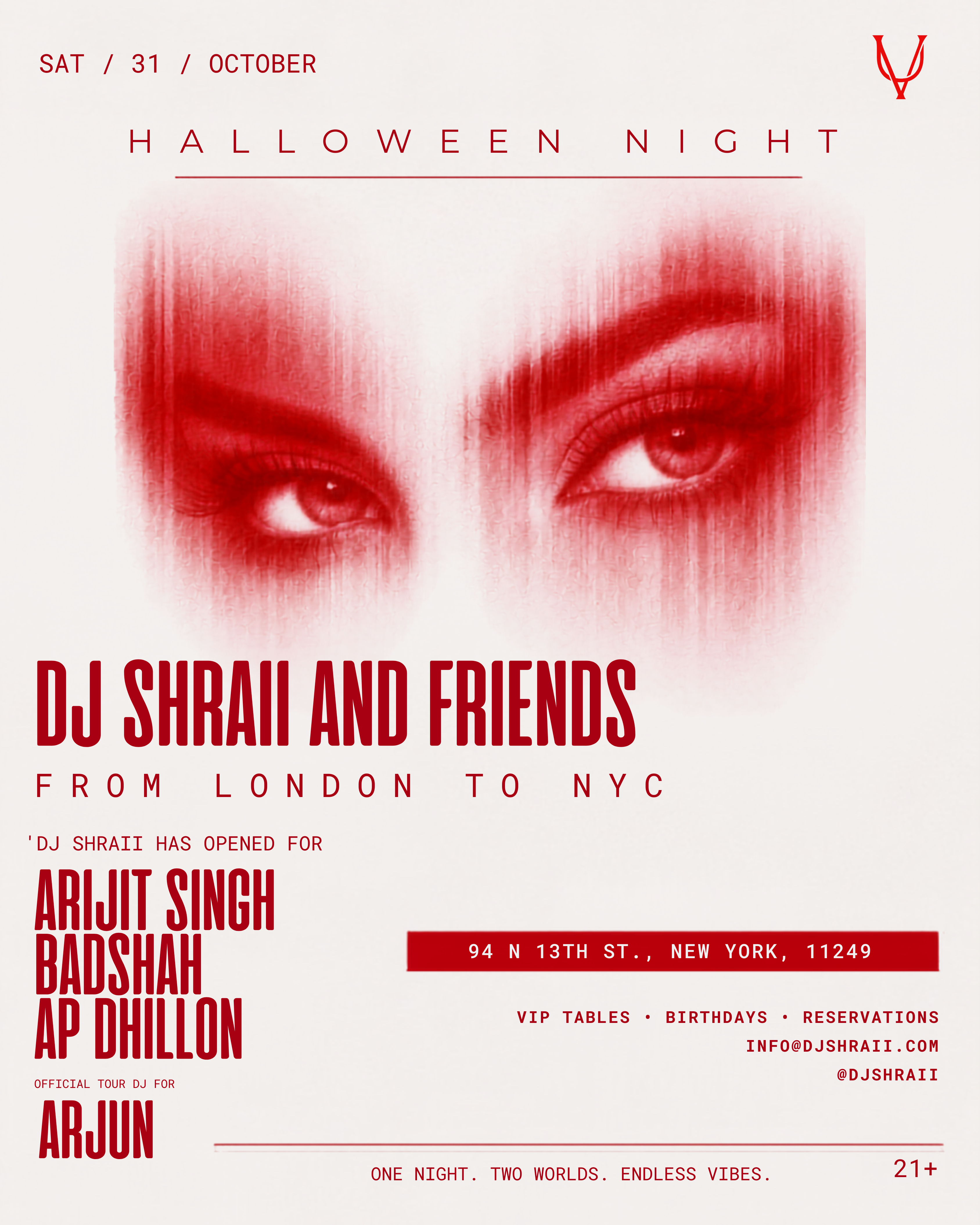 DJ Shraii & Friends: Halloween Night