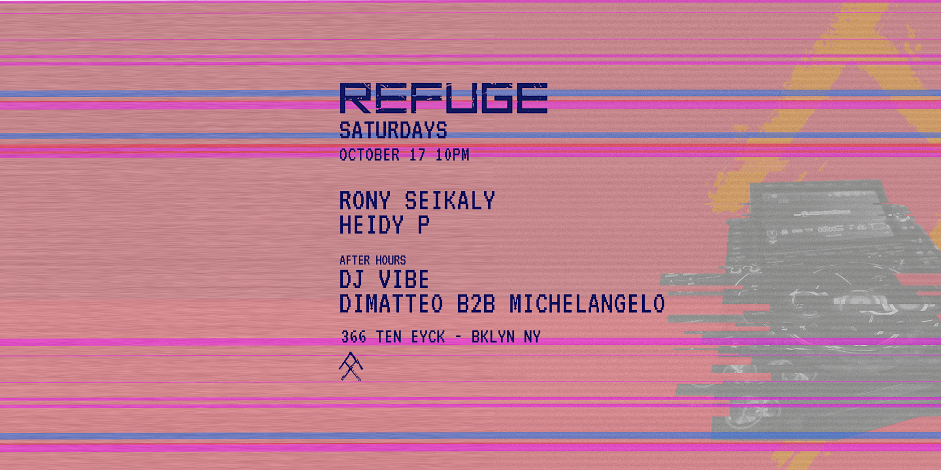 Refuge Saturday: Rony Seikaly + More