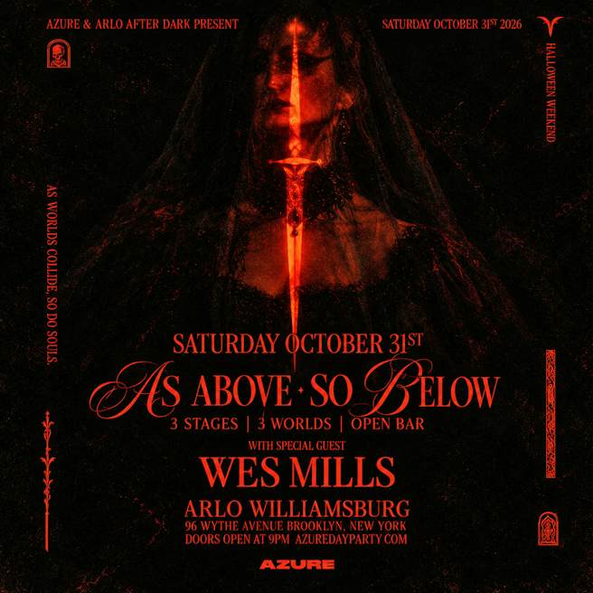 Azure Presents As Above So Below - Halloween