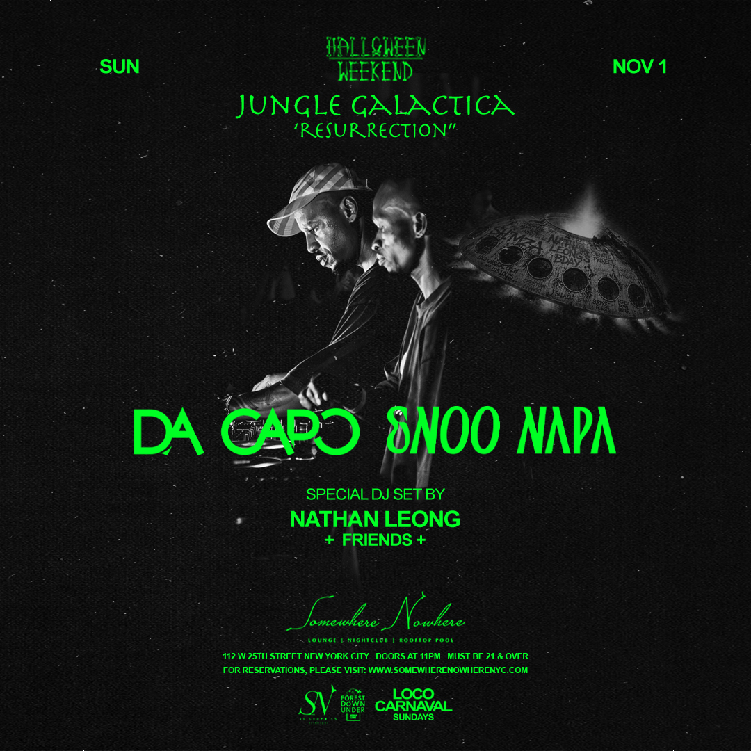 Da Capo b2b Enoo Napa | Loco Carnaval (Halloween Weekend)