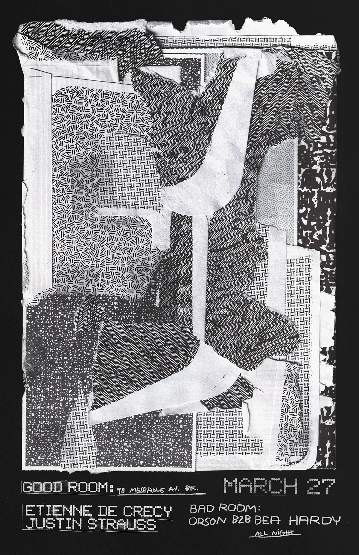 Etienne De Crecy, Justin Strauss, Orson b2b Bea Hardy