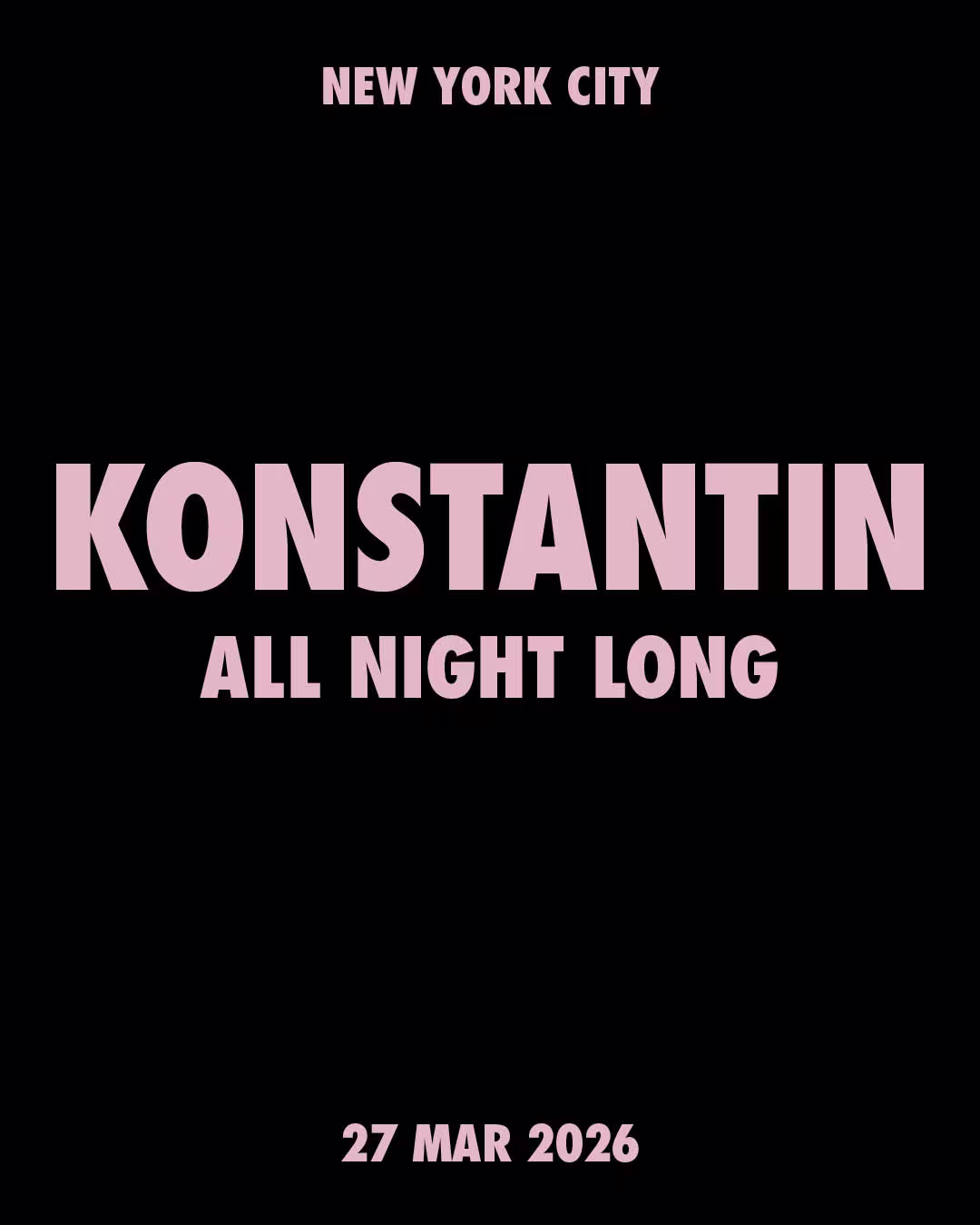 Resolute With Konstantin (All-Night Long)