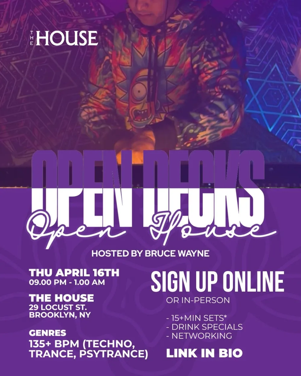 Open Decks, Open House