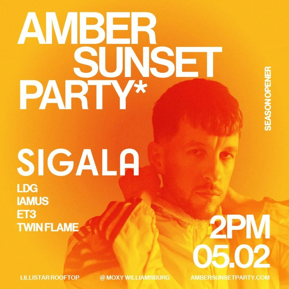 Amber Sunset Party ft. SIGALA - SEASON OPENER 05.02