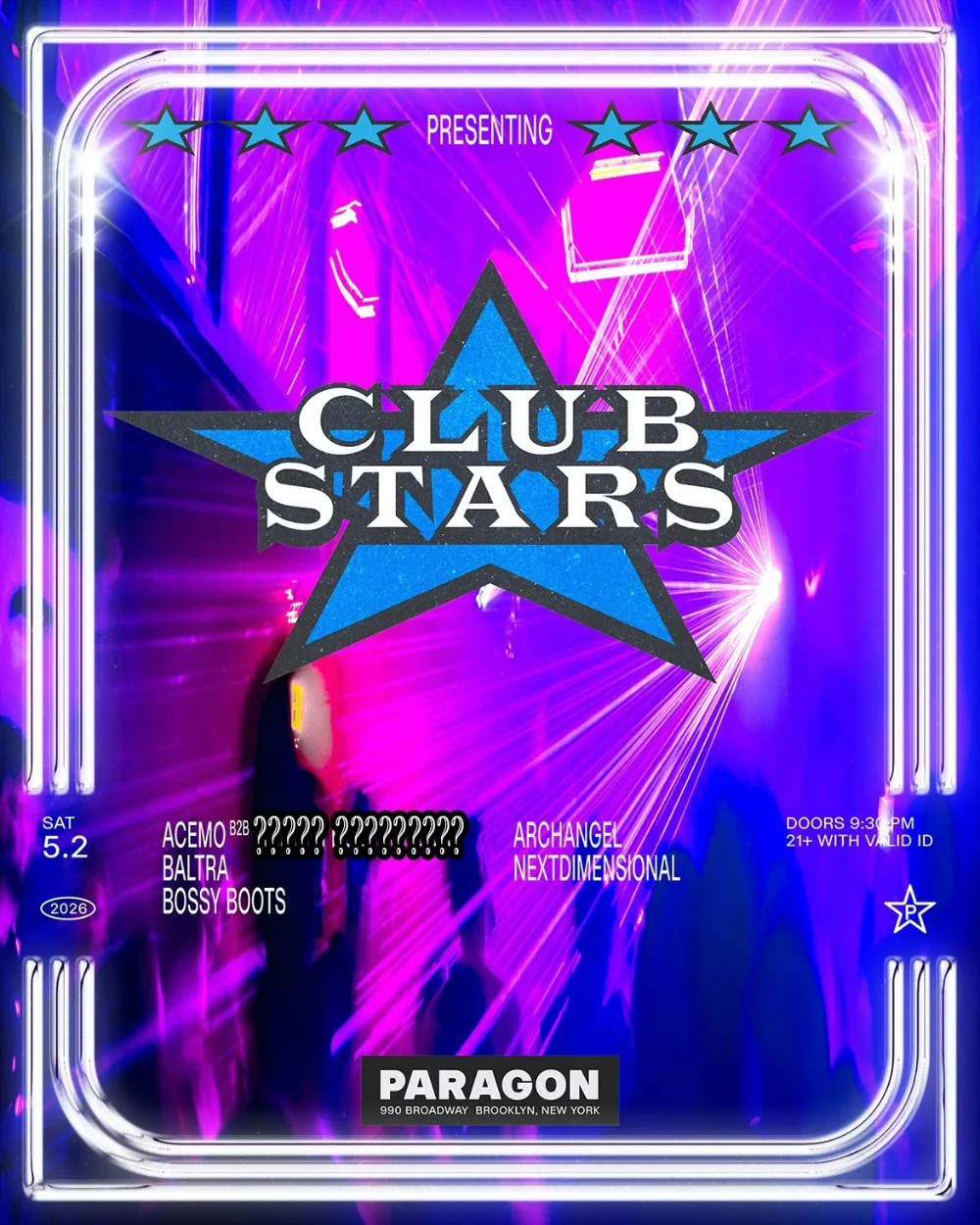 Club Stars: AceMo, Baltra,+ Archangel