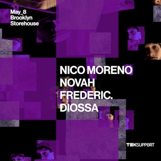 Teksupport: Nico Moreno, Novah, Frederic. & Diossa