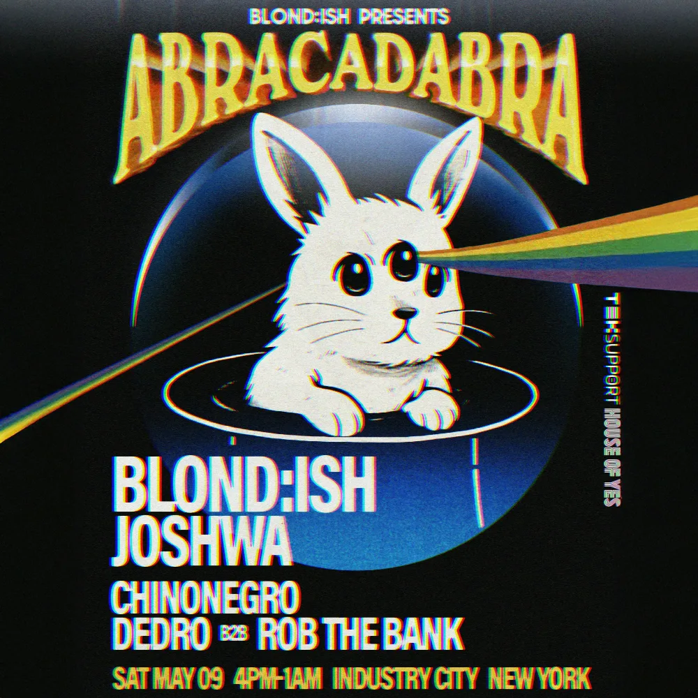 Teksupport: BLOND:ISH presents Abracadabra