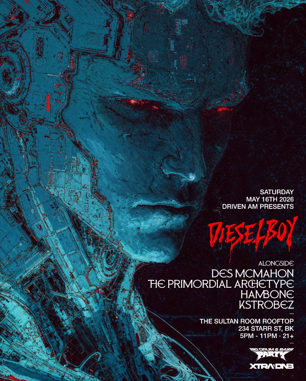 Eomary, Dieselboy, Des McMahon, The Primordial Archetype, Hambone, Kstrobez
