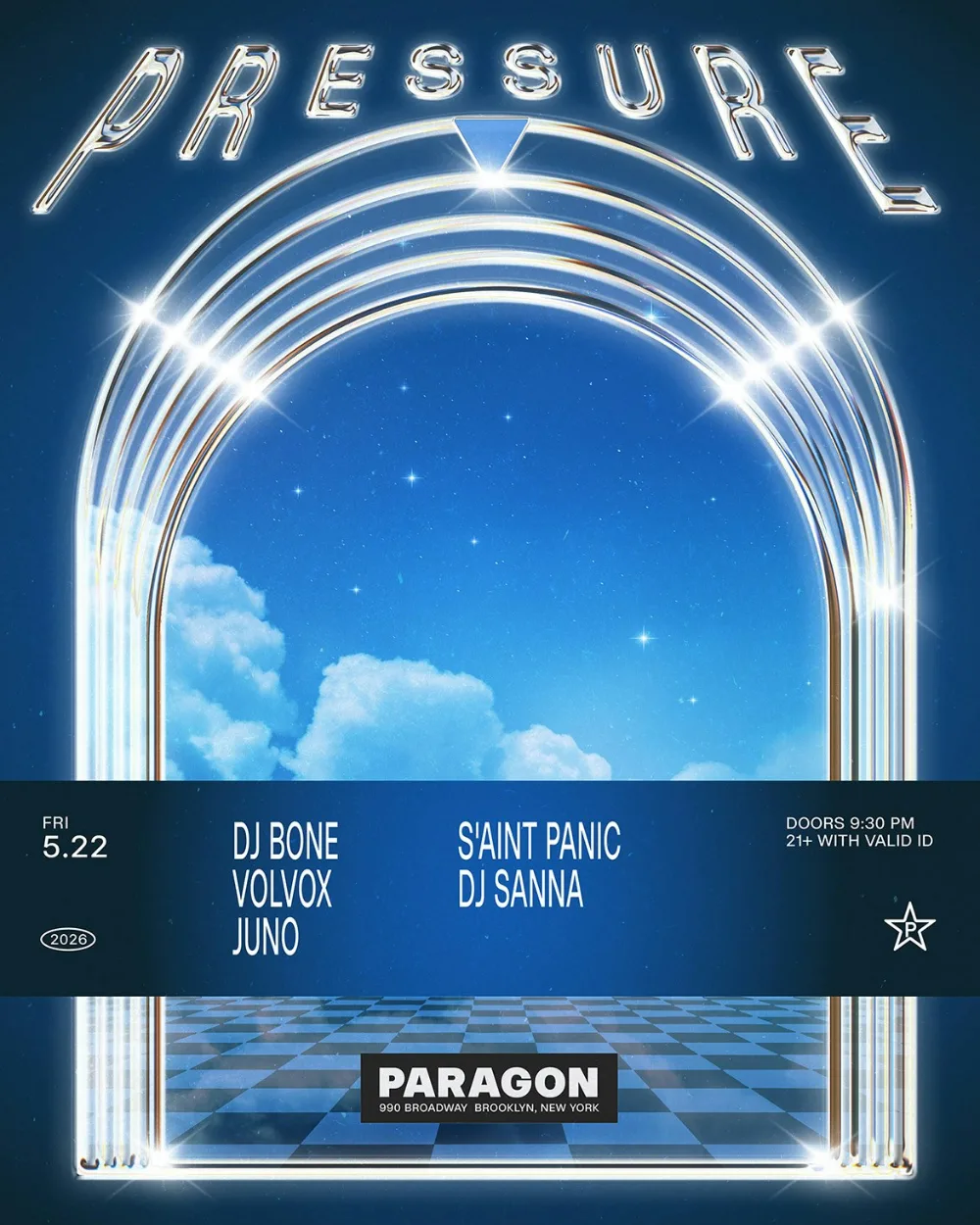 Pressure: DJ Bone, Volvox, + S'aint Panic